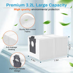 HASTHIP Dust Collector Bags for Dreame L10s Pro Ultra featuring 196x108x139mm Large Capacity | Pack of 4 with Superior Filtration