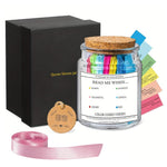 HASTHIP Quran Quotes Jar with 90 Color Coded Verse Cards for Emotional Guidance & Daily Inspiration