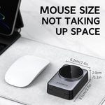 HASTHIP® Upgraded 3 in 1 Wireless Charger, Charger Cradle, Luminous Foldable Wireless Charging Cradle, Compatible with Charger & 16/15/14/13/12