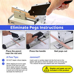 HASTHIP Heavy Duty Stapler for Office and Industrial Use with Ergonomic Handle | Staples up to 100 Sheets