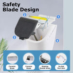 HASTHIP 4-in-1 Electric Dog Grooming Kit with USB Rechargeable Trimmer
