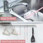 HASTHIP Mini Silicone Scooping Tools for Kitchen and Beauty Use 3Pcs Set | Telescopic Handles with Food‑Grade Silicone and Steel