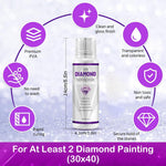 HASTHIP Diamond Painting Sealer for 5D Art and Puzzles with 120ml PVA Formula | Permanent Shine