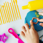 HASTHIP Clay Art Tool Kit for Pottery and Sculpting with 14 Tools featuring Dual Head Design | Includes Acrylic Rollers and Storage Bag