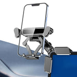 HASTHIP® STHIRA Car Phone Mobile Holder Mount for Tesla Display, Clip-On Holder for 6-15mm Screen Thickness, Fits 4.7-6.8'' Smartphones, Display Corner Mount with 90°/180° Adjustable Viewing Angles