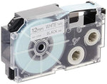 HASTHIP 12mm Label Tape Compatible with Casio Label Printers