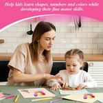 HASTHIP Sewing Buttons for DIY Crafts featuring Dual Hole 11mm Resin Mix Colors | 350pcs