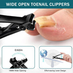 HASTHIP 5-Piece Ingrown Toenail Clipper Set, Stainless Steel Nail Care Tools