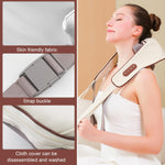 HASTHIP Body Massager for Neck and Shoulder Pain Relief with 4D Kneading & Infrared Heat | Rechargeable Cordless Design