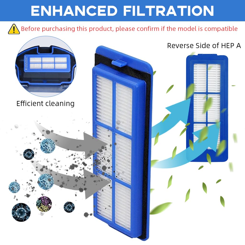 HASTHIP® Replacement Parts Accessories for Eufy RoboVac Max Series