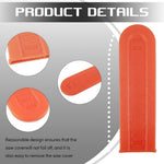 HASTHIP Chainsaw Bar Protector Cover for 12 in Chainsaw featuring Anti Slip Grip | Universal Fit Sheath for Safe Blade Storage