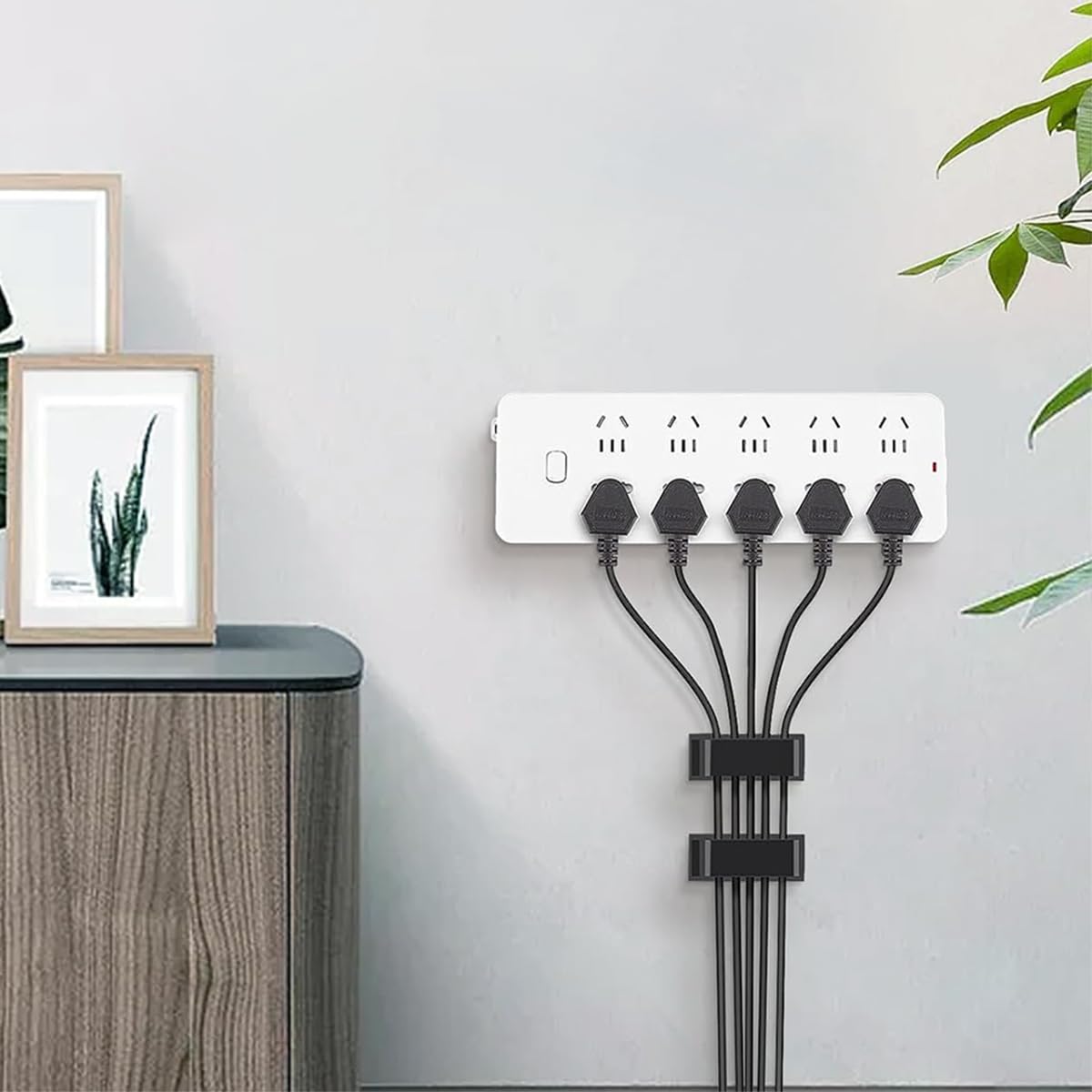 50Pcs Cable Management Clips Self Adhesive Cable Organizer, Wire Holder Clips Wall Wire Clips for Cable for Wall Wire Clamps Cable Organiser Cable Holder for Wall for USB Cables, Data Cable