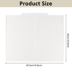 HASTHIP Kitchen Silicone Dish Drying Mat for Counter or Sink with Drain Lip 19.9x16.7 in | Heat‑Resistant Food‑Grade Silicone