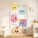 HASTHIP Curtain Door for Home with Hands-Free Magnetic Closure 210 x 100cm Mesh | Kid & Pet Friendly Mosquito Guard