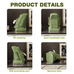 HASTHIP Headphone Stand for Table with 3 in 1 Tissue Box and Glasses Rack 14.5x17x23.5 cm | ABS Body