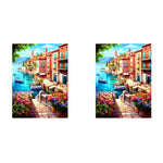 HASTHIP Diamond Painting Kit for Home Wall Decor with Full Drill Canvas 12x16 inch | DIY Gift