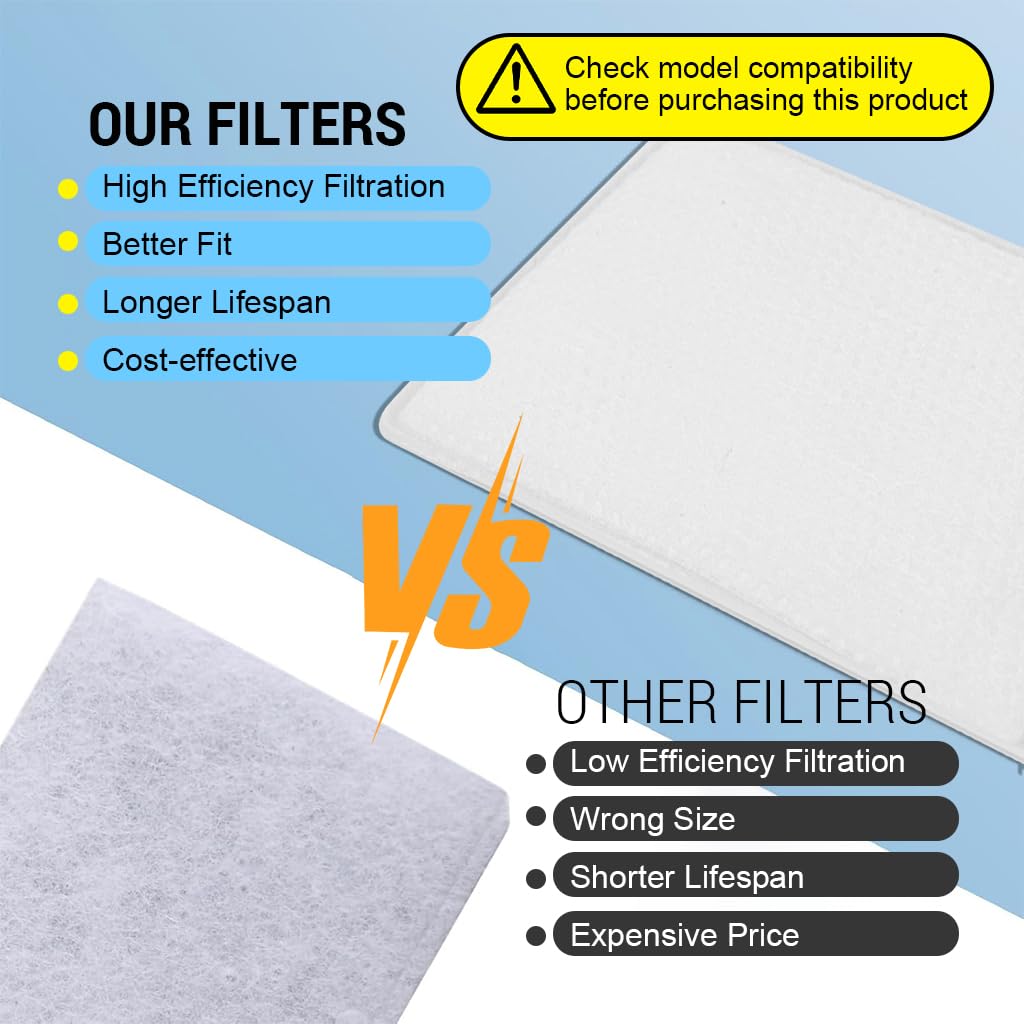HASTHIP CPAP Machine Filters for ResMed AirSense10 AirCurve10 S9 featuring 70 cotton pieces | clean air protection