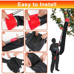HASTHIP Fruit Picker Pole for Tree Harvesting with 13 ft Telescoping Design and Wearable Basket