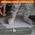HASTHIP Foot Measuring Device for Kids and Adults with EU and US Sizing | Portable Tool