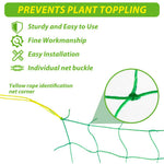HASTHIP Trellis Netting for Climbing Plants with 18 Nylon Strands and 4x4 in Grid | 2 Pcs Set