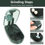 HASTHIP Pill Cutter Splitter for Small & Tiny Pills with Safety Blade Guard