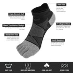 HASTHIP® Toe Socks No Show (3Pairs)