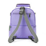 HASTHIP® Bolsa Enfriadora de Leche Materna con Paquete de Hielo,Bolsa Térmica Doble Capa Impermeable para Biberones,Fiambrera Portátil Mochila para Mamá,Apta 6 Botellas - Púrpura