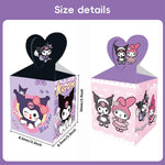 HASTHIP Gift Boxes for Return Gifts featuring Heart Shaped Handle Design | 12Pcs Cute Cartoon Paper Bags for Birthday and Party Favors
