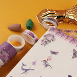 HASTHIP Washi Tape Set for Scrapbooking and Journals with 20 Rolls 3 Sizes 10 15 30mm | Marine Sea Design