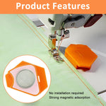 HASTHIP Sewing Guide for Quilting with Magnetic Polygonal Seam Locator | 3PCS Tool Set