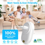 HASTHIP Ultrasonic Pest Repeller for Indoor Use with Dual Frequency Modes and Blue LED | Child & Pet Safe Plug‑in Control
