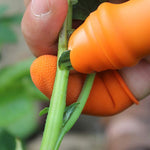 HASTHIP Thumb Cutter for Gardening with 2pcs Stainless Steel Blades and 10pcs Finger Protectors | Efficient Harvesting and Trimming Tool