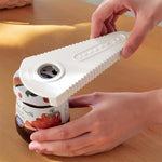 HASTHIP Jar Opener for Easy Lid Removal with Ergonomic Handle and Stainless Steel Opener | Fits 3–7 cm Jars