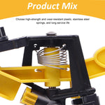 HASTHIP Water Sprinkler for Garden Lawn with Pulsating Impact Head 60 ft Coverage | 2 Pcs Plastic Adjustable Sprayer
