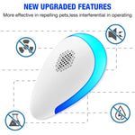 HASTHIP Mosquito Repellent for Home and Bedroom with Ultrasonic Sound Waves covering 1200 sq ft | Baby and Pet Safe Pest Control