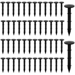 HASTHIP Garden Stakes for Landscape Fabric and Camping | 30 Pcs 7.87 in PP Plastic Set