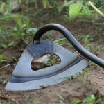 HASTHIP Weeder Hand Tool for Garden and Lawn with 6.3 in Wide Head and 11 in Handle | Iron Construction