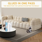 HASTHIP® Thicken Leather Couch Protector Sticker 11.8x118 Inches Transparent Thicken Furniture Anti-Scratch Protective Sticker Cuttable