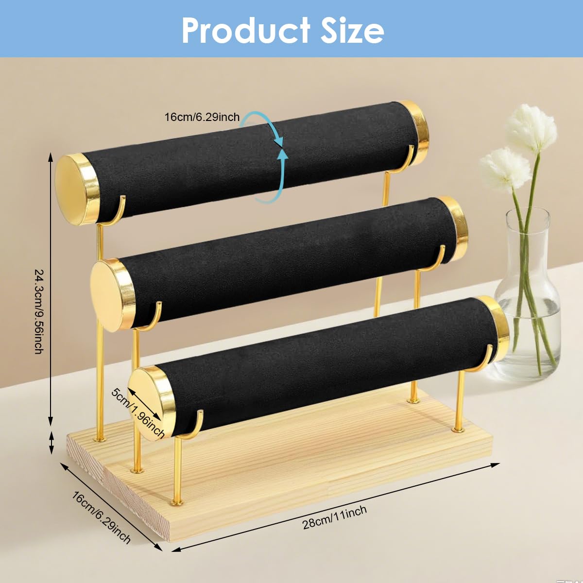 HASTHIP® Detachable Bracelet Holder Jewelry Storage Stand