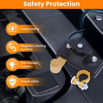 HASTHIP® Interruptor de Desconexión de Batería para Coche 12V 24V,Corta Corriente Antirrobo con Bajo Consumo y Control Remoto,Interruptor Apagado Universal para Auto Camión Barco y SU