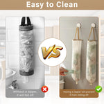 HASTHIP Mesh Garbage Bag Dispensers for Kitchen Storage featuring 51×12cm Mesh Design | Reusable and Washable