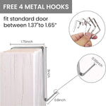 HASTHIP Over The Door Shoe Organizer for Closet and Entryway with 24 Mesh Pockets | 4 Hooks