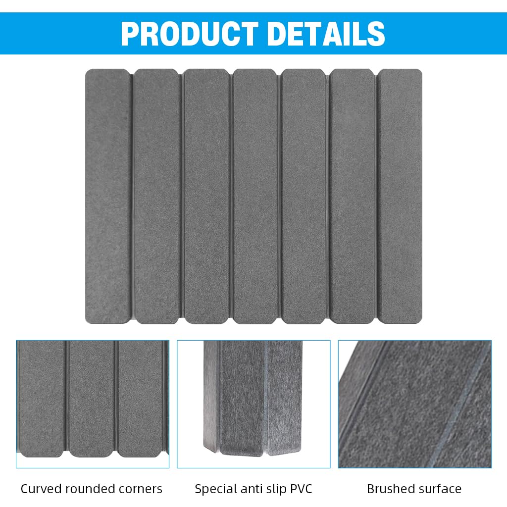 HASTHIP Foldable Stone Bathroom Mat for Kitchens and Entryways featuring Non Slip Surface and 60x39cm Fast Drying Diatom Mud Design
