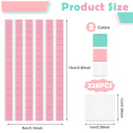 HASTHIP Sticky Tack for Posters and Photos featuring Reusable Adhesive Putty 288PCS | 3 Color Mounting for Crafts
