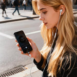 HASTHIP® Adaptador de teléfono móvil Lightning para Mic Mini, con Clip magnético, Compatible con iPhone 14/13/12/11, Conector para Smartphone, PC y Mac, Accesorios de Montaje Gris