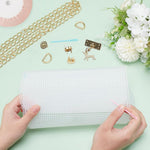 HASTHIP DIY Handmade Bag Material Kit for Creative Lace Weaving with Golden Chain | Gift for Girls