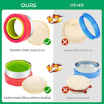 HASTHIP Cookie Cutter Shapes Set for DIY Baking with One Push Demold & 64PCS Stainless Steel Tools | Kid-Friendly Fruit Forks