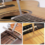 HASTHIP Guitar Repair Tool Kit for Setup and Maintenance with 25 in 1 Tools | Includes Fret Ruler and Files