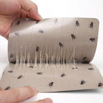 HASTHIP Adhesive Fly Trap for Kitchen with High-Strength Glue | 50-Count Non-Toxic Design