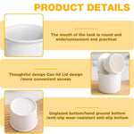 HASTHIP Butter Crock for Countertop Storage featuring 2 in 1 Lid Design and Ceramic Lid | Elegant Kitchen Gift